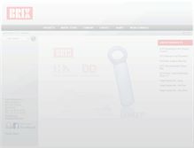 Tablet Screenshot of brixdesign.com